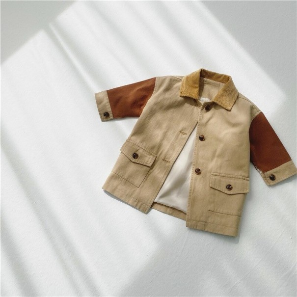 Jungenmantel L2086 9-12 Monate