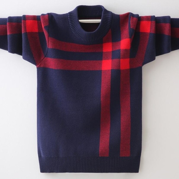 Jungenpullover L981 rot 7