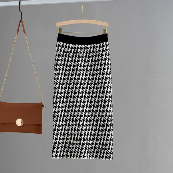 Jupe en tricot pour femmes avec motif 4