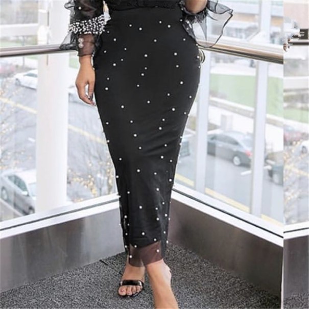 Jupe Femme avec Perles XXL