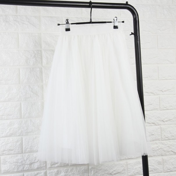 Jupe Femme Sally J3005 blanc