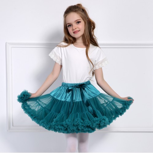 Jupe moderne pour fille à taille haute - Azur 9-12 mois