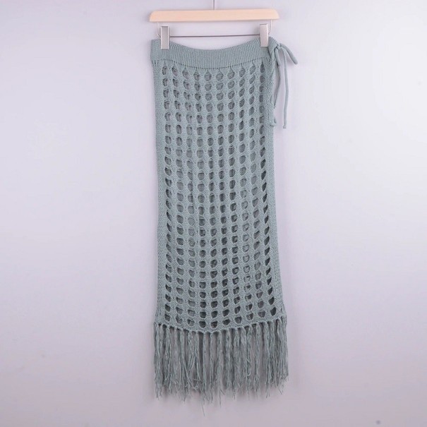 Jupes en tricot pour femmes gris L