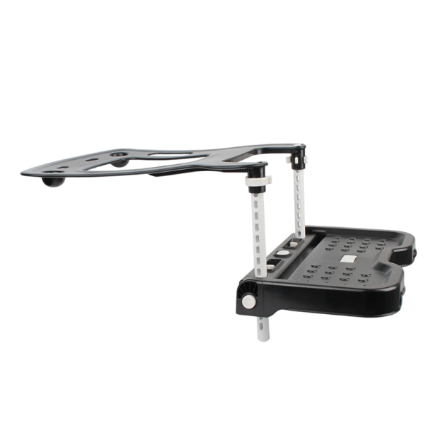 Justerbar fotstöd för bil för barn 35 x 21,8 cm ABS-plast och metallkonstruktion Ergonomiskt stöd Bekväm resa 1