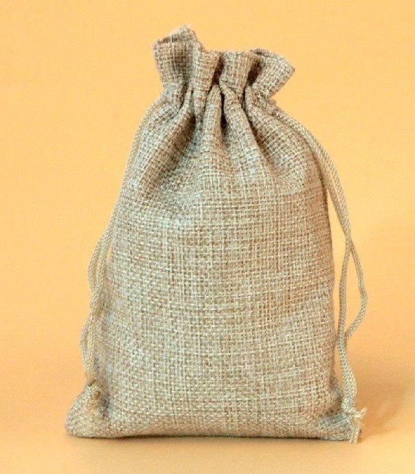 Jute presentpåsar 50 st L