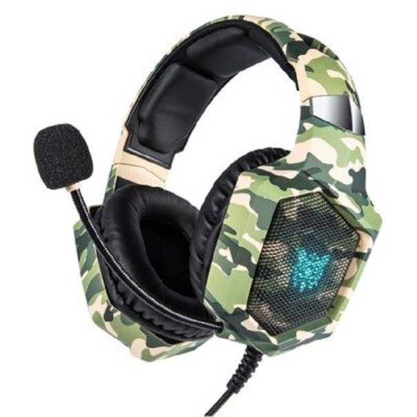 K2003 Gaming-hovedtelefoner grøn