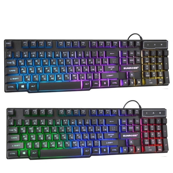 K318 verlicht gamingtoetsenbord