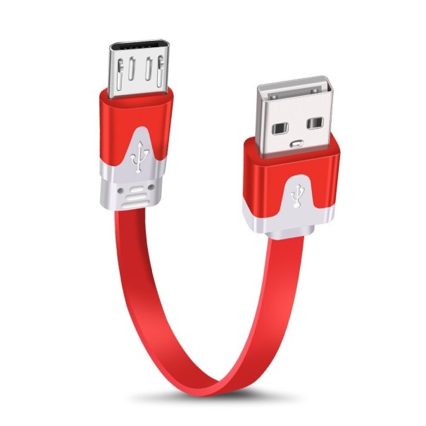 Kabel danych USB do Micro USB K602 czerwony 2 m