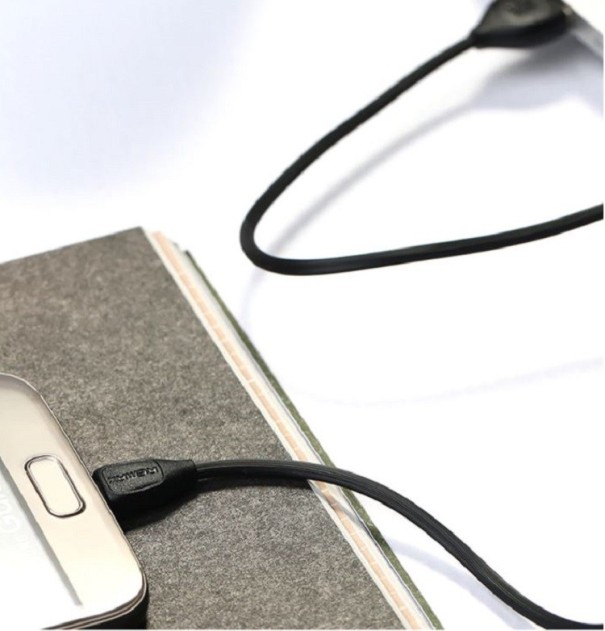 Kabel danych USB do Micro USB / Lightning K652 czarny 2