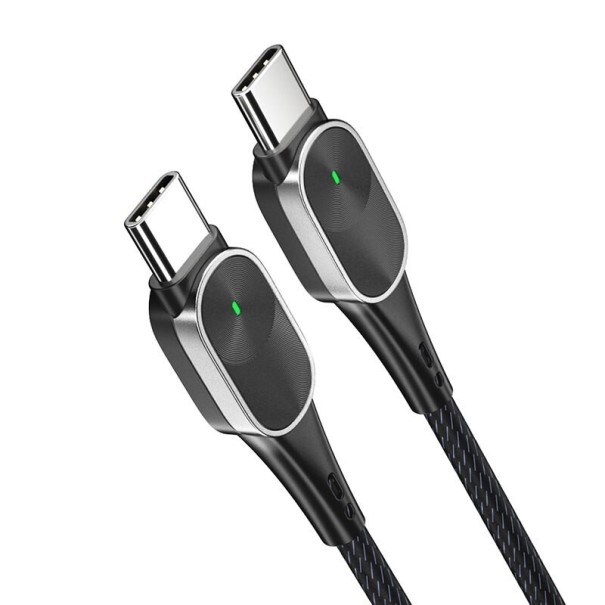 Kabel do transmisji danych USB-C K520 srebrny 2 m