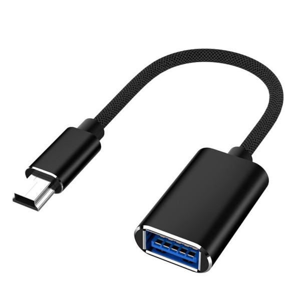 Kabel Mini USB 5pin auf USB 3.0 M/F schwarz