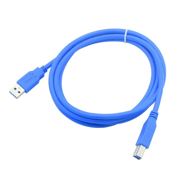 Kábel pre tlačiarne USB / USB-B M / M K1010 modrá 5 m