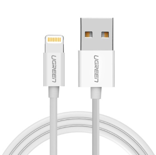 Kabel USB do Apple iPhone / iPad / iPod biały 2 m