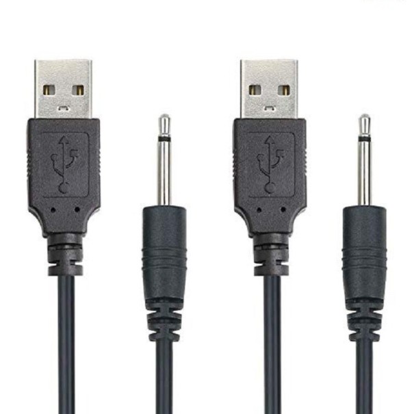 Kabel zasilający USB DC 2,5mm 2 szt. K1053 1