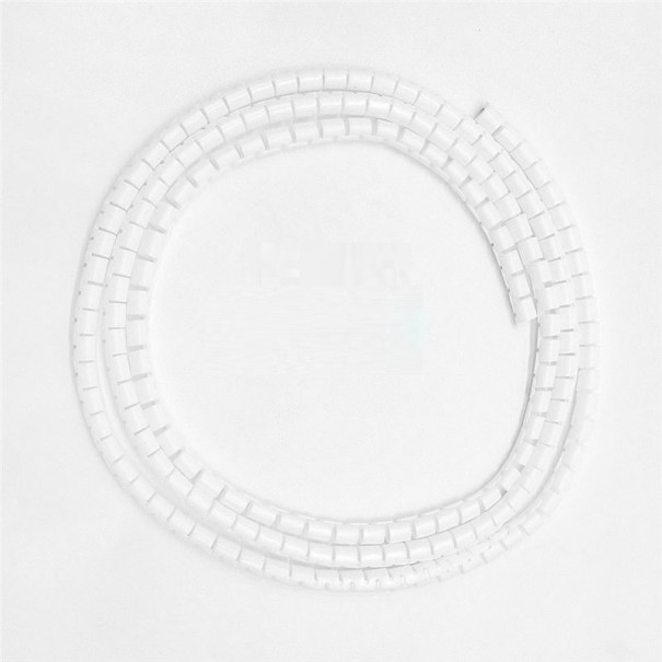 Kabelbeschermingsspiraal 2 m wit 28 mm