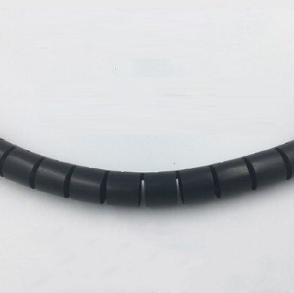 Kabelbeskyttelsesspiral 1 m sort 22 mm