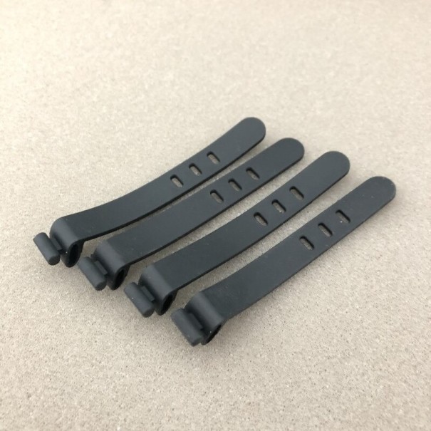 Kabelfastgørelsesrem 4 stk. sort