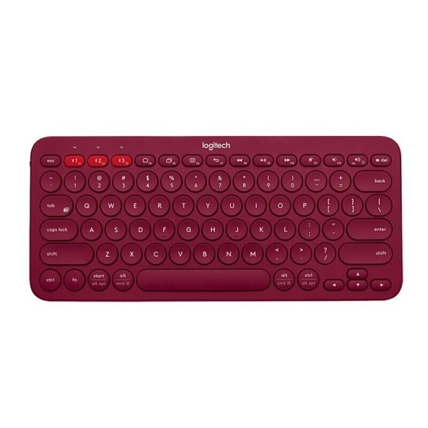 Kabellose Bluetooth-Tastatur K301 rot