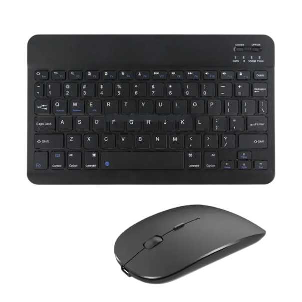 Kabellose englische Tastatur und Maus kompakte Bluetooth USB schwarze Set für Notebook PC Büro Heimgebrauch Set