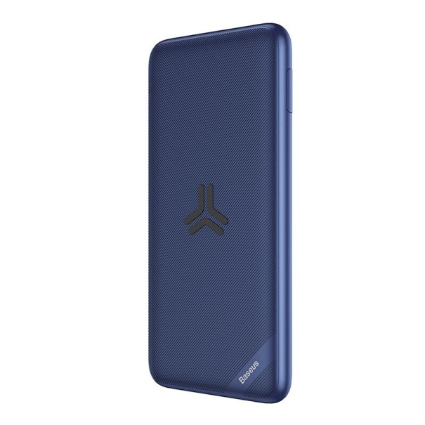 Kabellose Powerbank 10000 mAh blau
