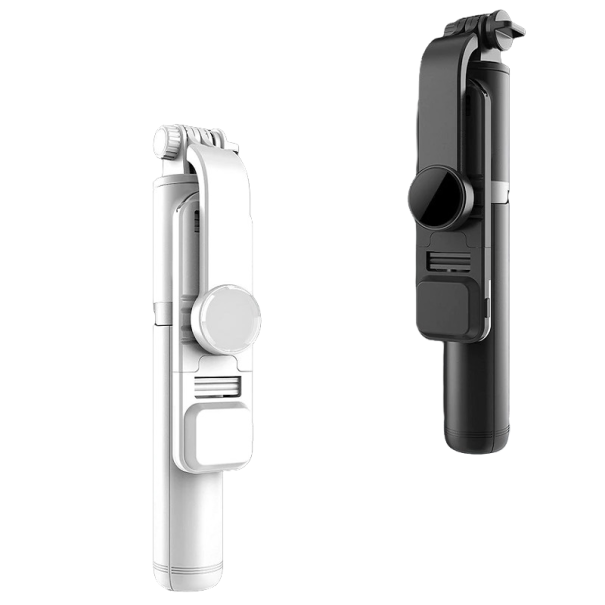 Kabelloses Mini-Stativ mit Selfie-Stick und Licht