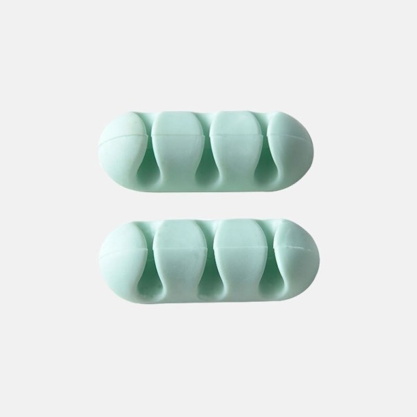 Kabelorganizer 2 stuks groen