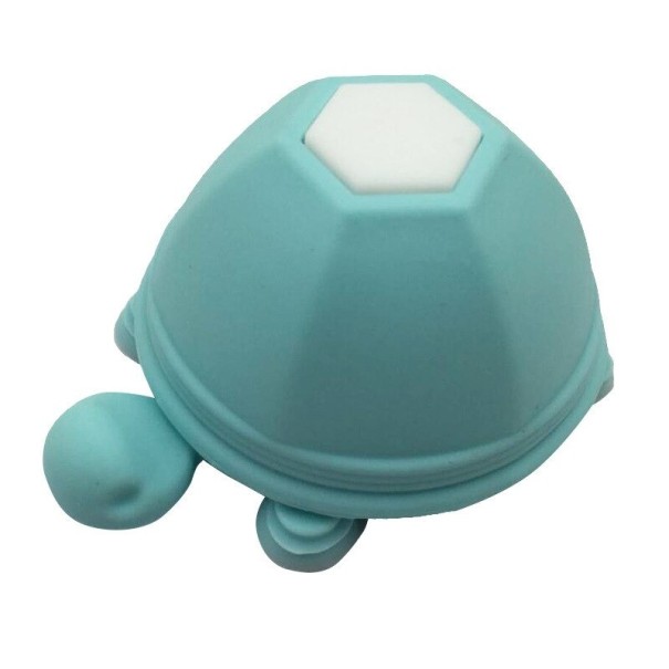 Kabelorganizer in de vorm van een schildpad turquoise