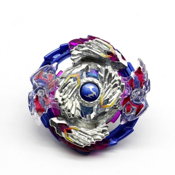 Káça de combate para crianças de metal e plástico Parte superior colorida com emblema decorativo ao centro Diâmetro 5,5 cm Brinquedo para girar 10