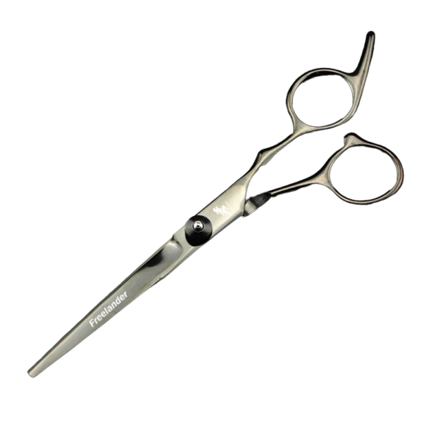 Kadeřnické nůžky z nerezové oceli 17,5 cm Profesionální nůžky Příslušenství pro holiče černá