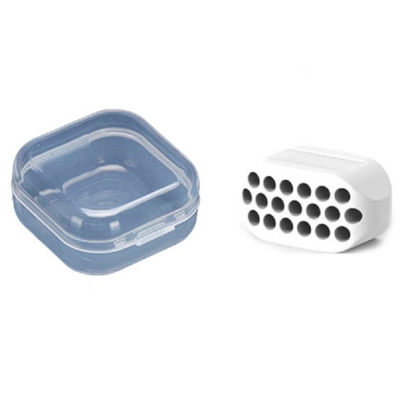 Käkförstärkare med box vit