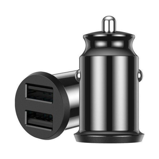 Kaksois-USB K691 -autolaturi musta