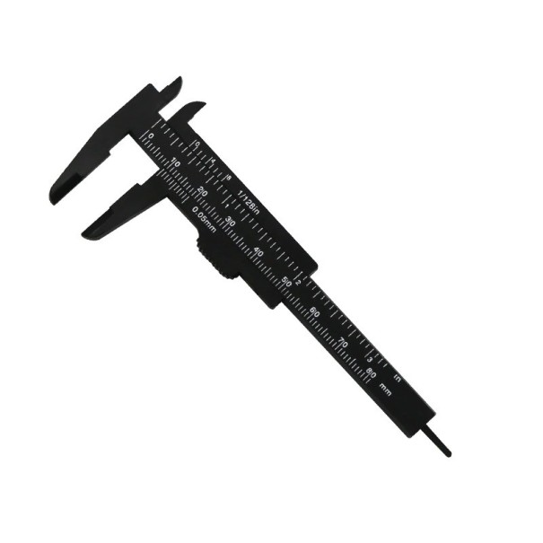 Kalibermåler sort 8 cm
