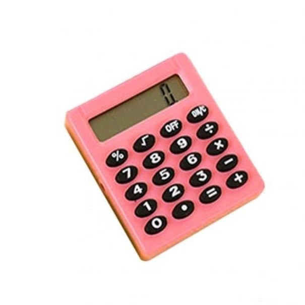 Kalkulator kieszonkowy K2904 różowy