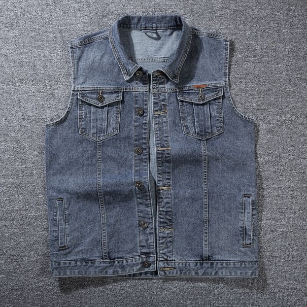 Kamizelka jeansowa męska S93 4XL 3