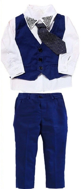 Kamizelka, koszula i spodnie chłopięce B1230 6