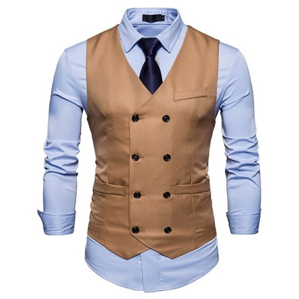 Kamizelka męska F395 khaki S