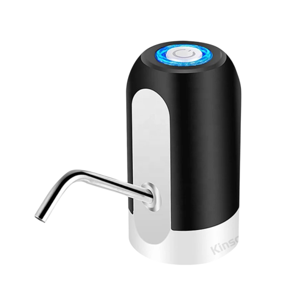 Kannettava automaattinen juomavesipumppu USB-latauskytkimellä Mini sähköinen vesijakaja yleiseen 20l pulloon musta
