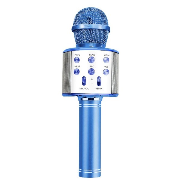 Karaokemikrofon K1486 mörkrosa