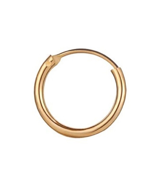 Karika fülbevaló G1287 arany 12 mm