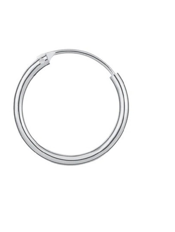 Karika fülbevaló G1287 ezüst 15 mm