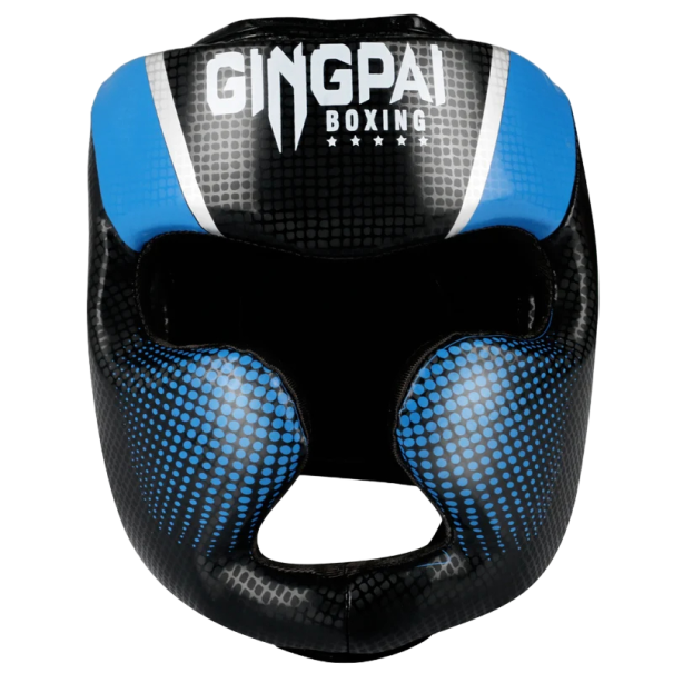 Kask bokserski Ochronny kask bokserski Ochrona głowy dla mężczyzn i kobiet niebieski S