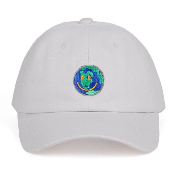 Kasket med en planet hvid