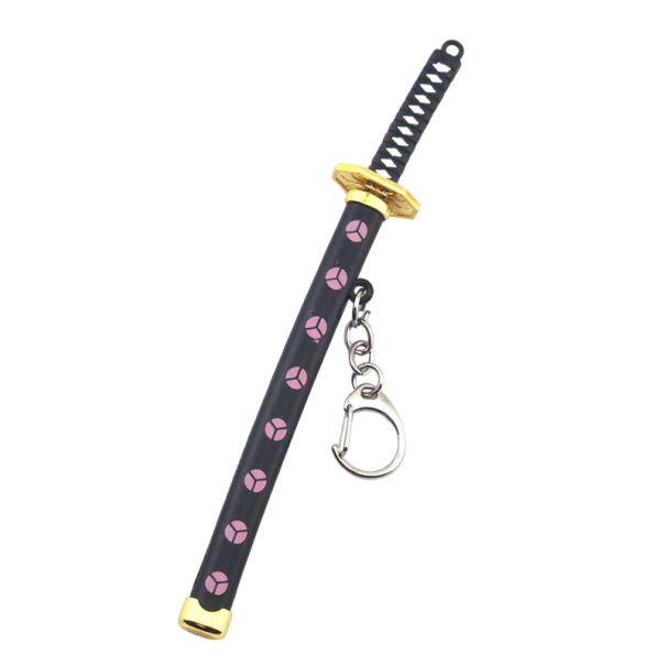 Katana sleutelhanger met hoesje Katana sleutelhanger met hoesje Samurai zwaard hanger 15 cm V254 2