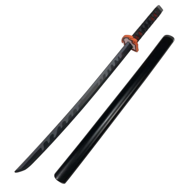 Katana z repliką pochwy Tanjiro Kamado 80 cm V159 1