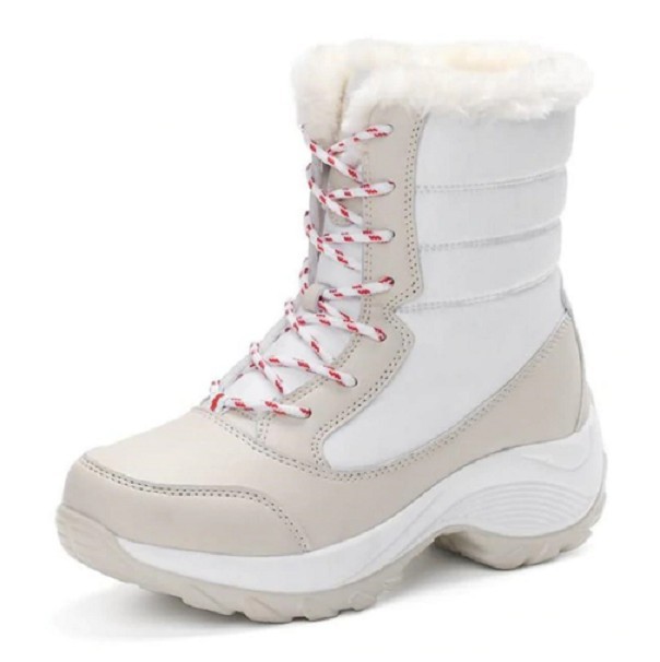 Katie J2429 Damen-Winterstiefel weiß 35