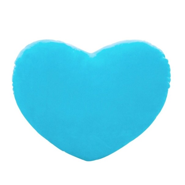 Katoenen hart blauw