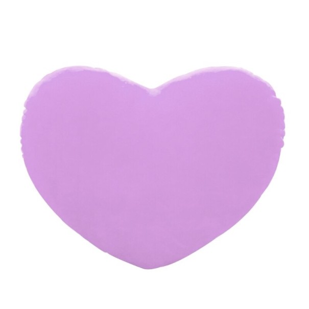Katoenen hart paars
