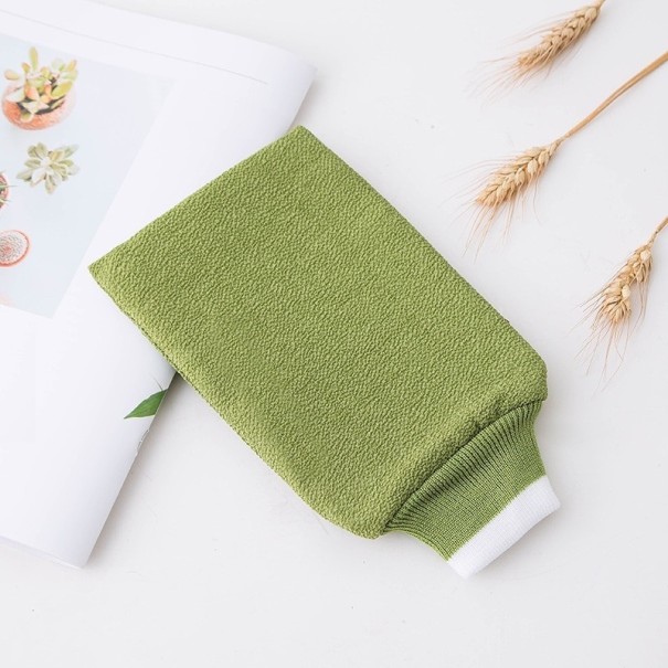 Katoenen washandje groen