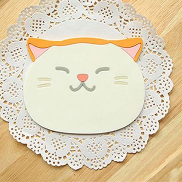 Kattformad glasunderlägg 5