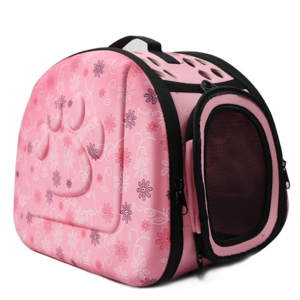 Kattlåda rosa S